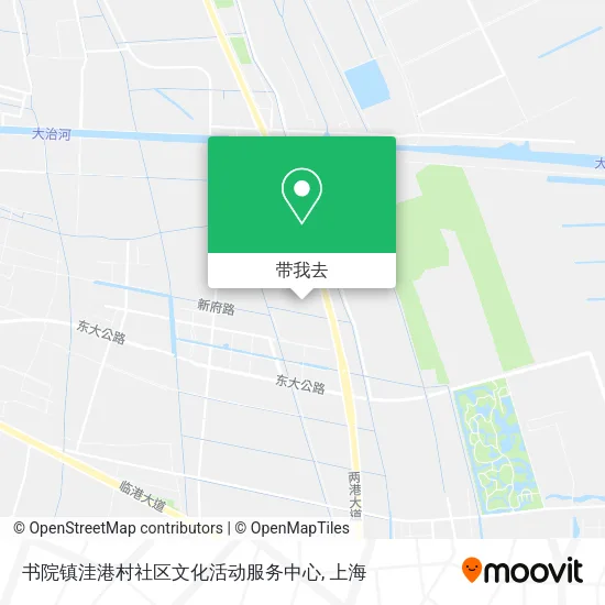 书院镇洼港村社区文化活动服务中心地图