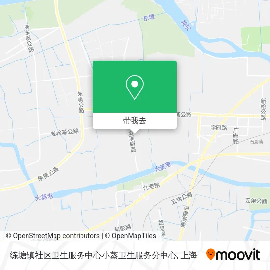 练塘镇社区卫生服务中心小蒸卫生服务分中心地图