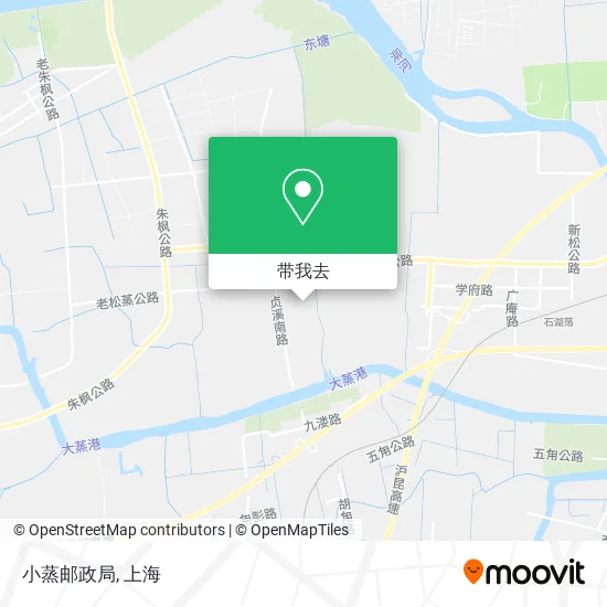 小蒸邮政局地图