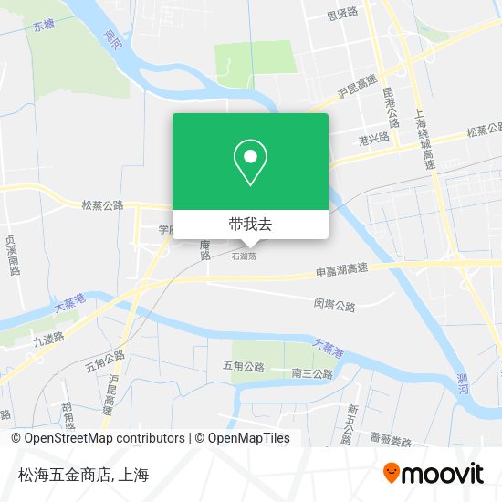 松海五金商店地图
