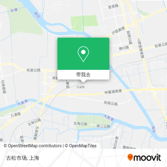 古松市场地图