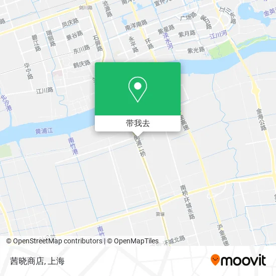 茜晓商店地图