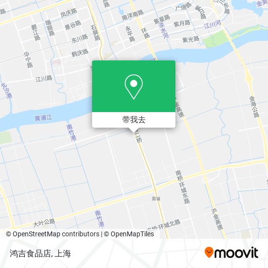 鸿吉食品店地图