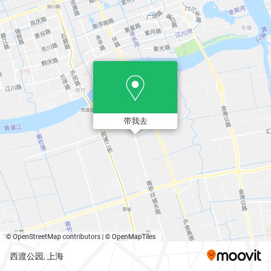 西渡公园地图