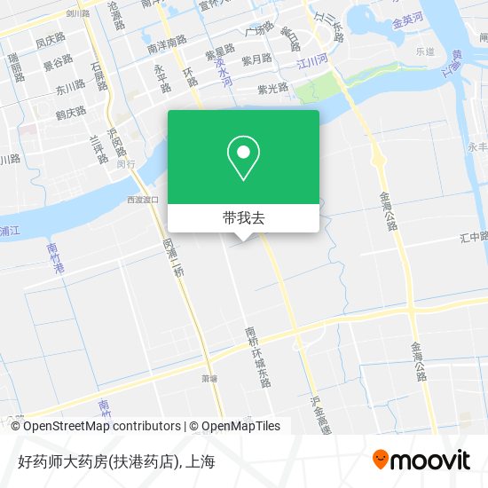 好药师大药房(扶港药店)地图