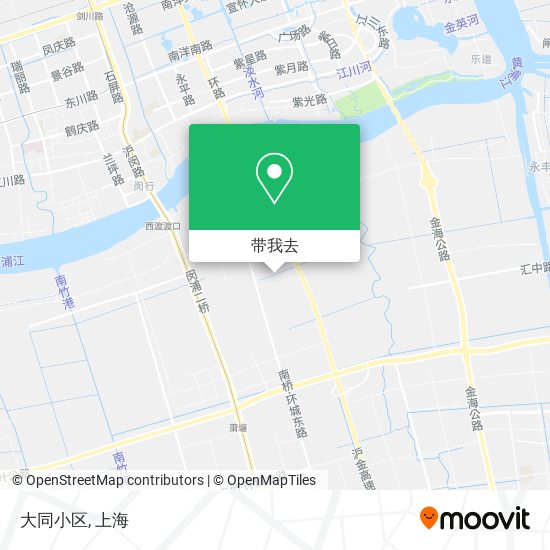 大同小区地图