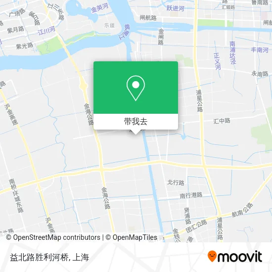 益北路胜利河桥地图