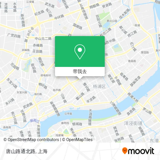 唐山路通北路地图