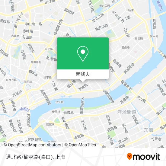 通北路/榆林路(路口)地图