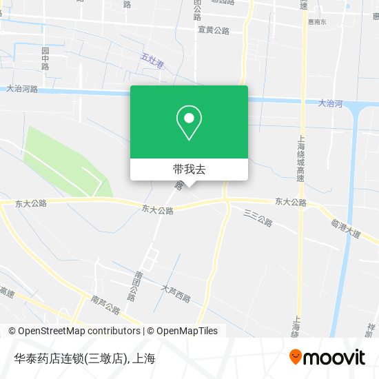 华泰药店连锁(三墩店)地图