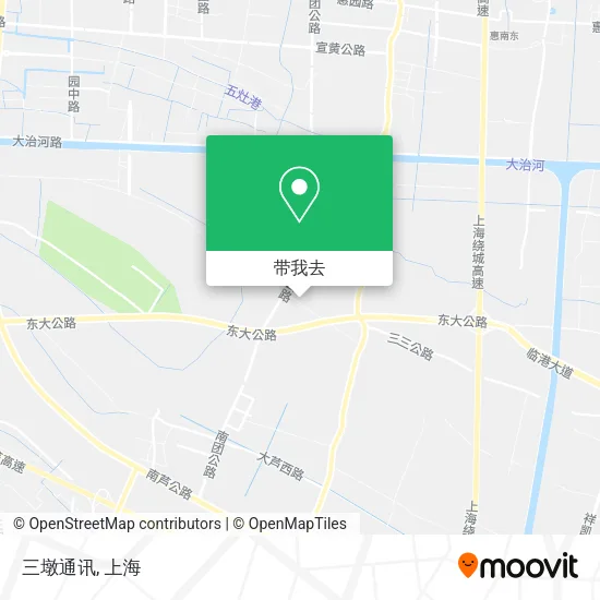 三墩通讯地图