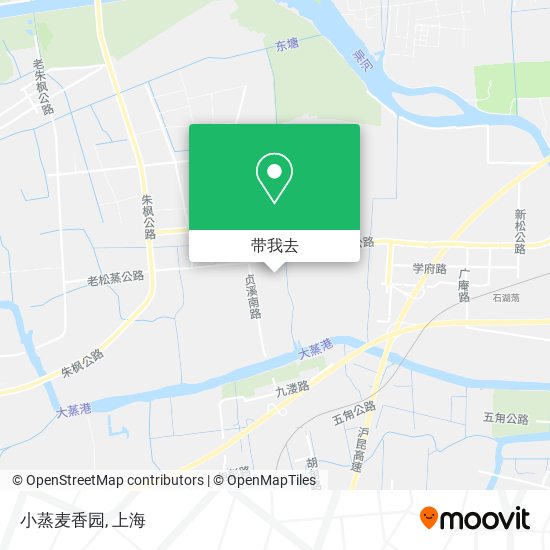 小蒸麦香园地图