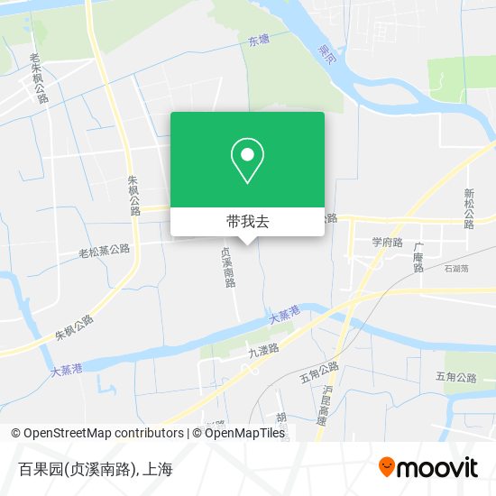 百果园(贞溪南路)地图