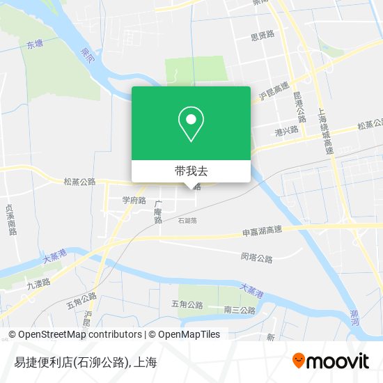 易捷便利店(石泖公路)地图