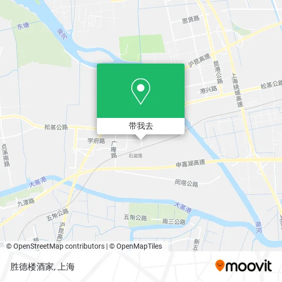 胜德楼酒家地图