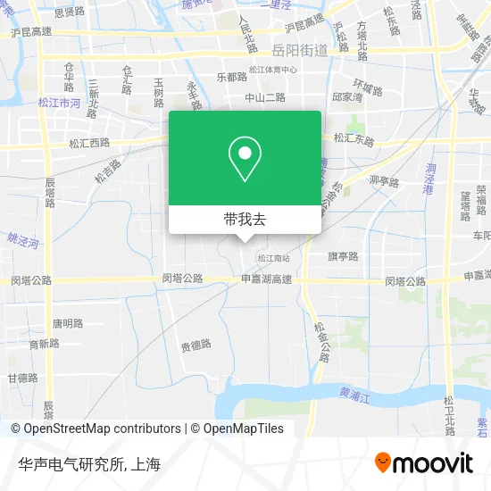 华声电气研究所地图