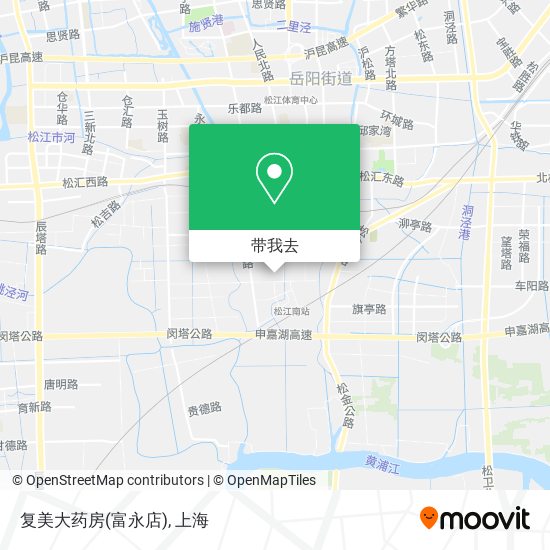 复美大药房(富永店)地图