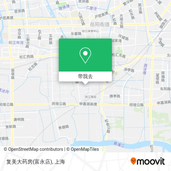 复美大药房(富永店)地图
