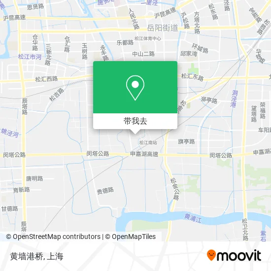 黄墙港桥地图