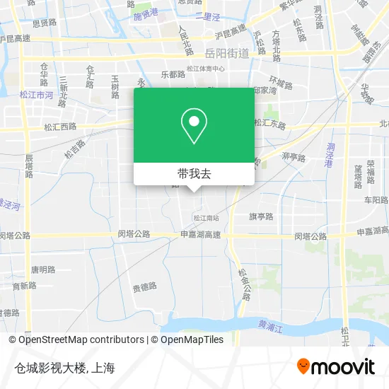仓城影视大楼地图
