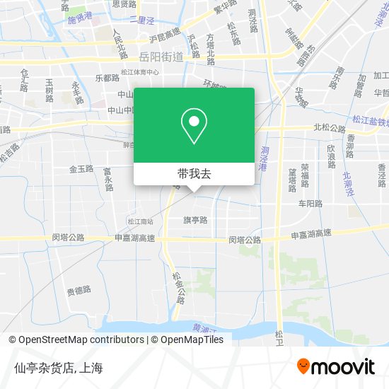 仙亭杂货店地图