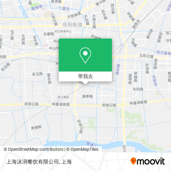 上海泳润餐饮有限公司地图