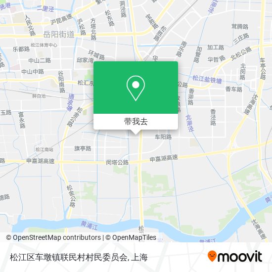 松江区车墩镇联民村村民委员会地图