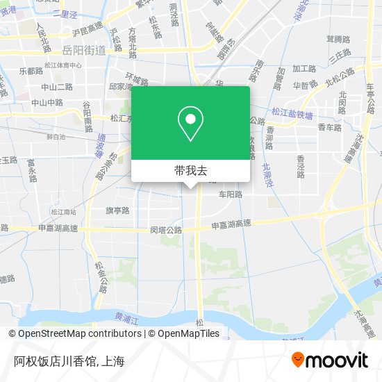 阿权饭店川香馆地图