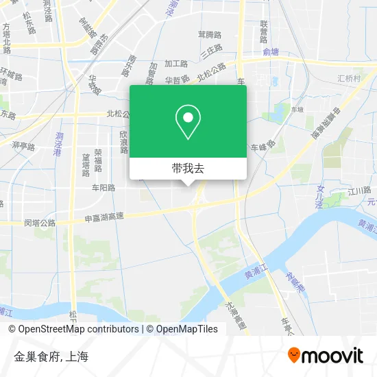 金巢食府地图