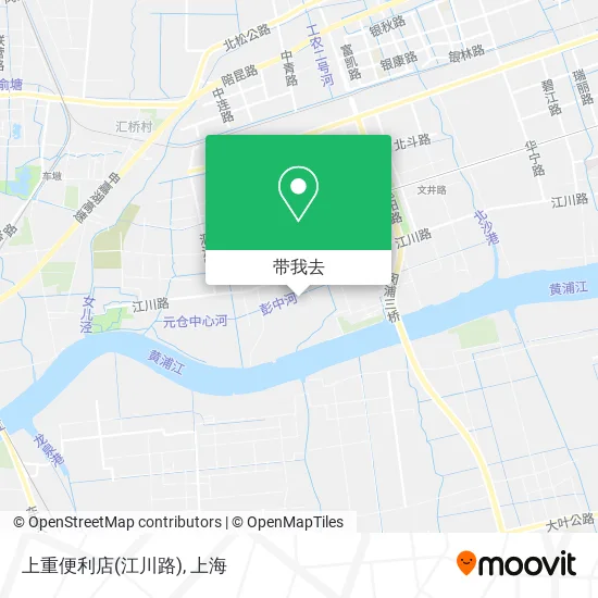 上重便利店(江川路)地图