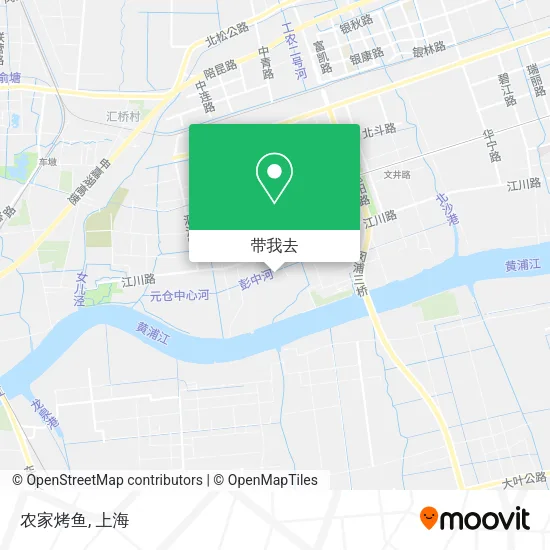 农家烤鱼地图