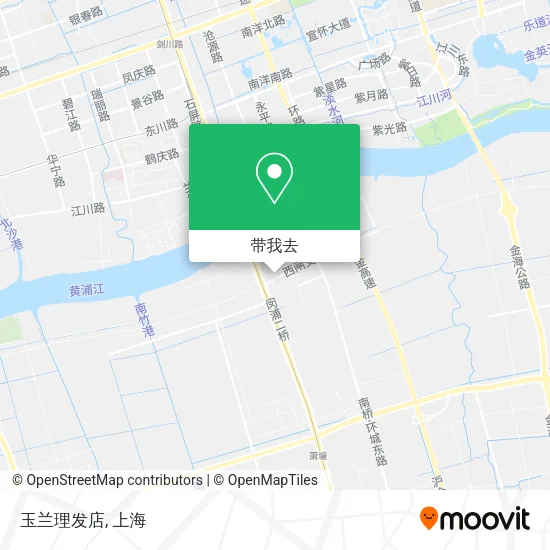 玉兰理发店地图