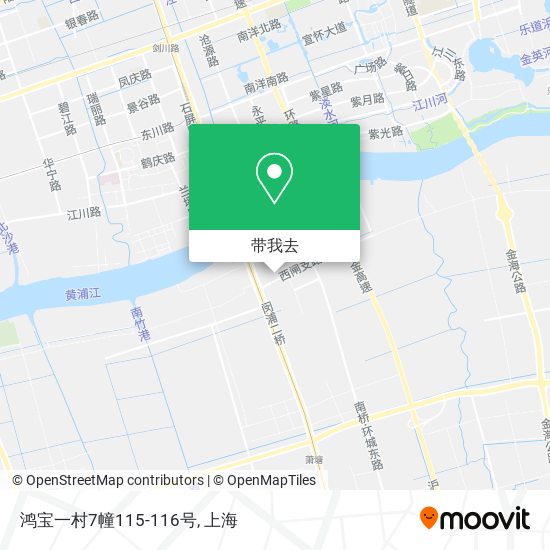 鸿宝一村7幢115-116号地图