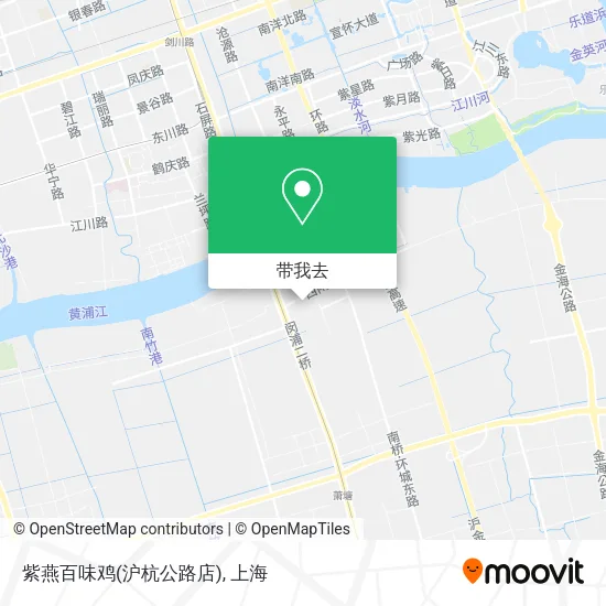 紫燕百味鸡(沪杭公路店)地图