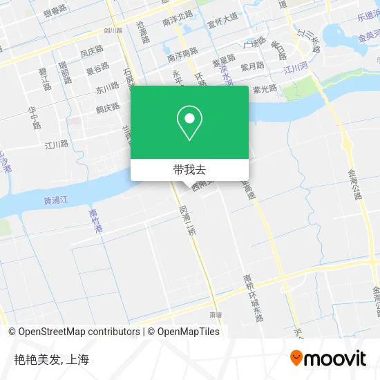 艳艳美发地图