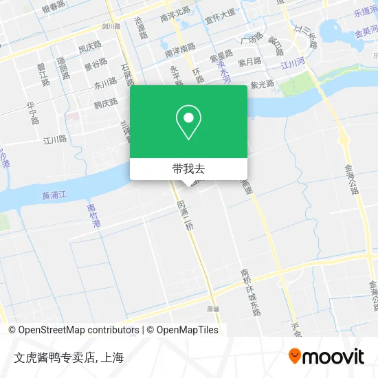 文虎酱鸭专卖店地图