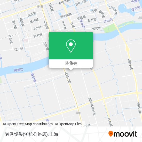 独秀馒头(沪杭公路店)地图