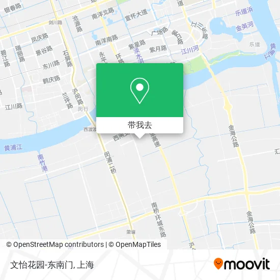 文怡花园-东南门地图