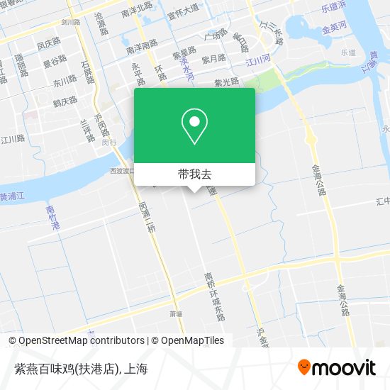 紫燕百味鸡(扶港店)地图