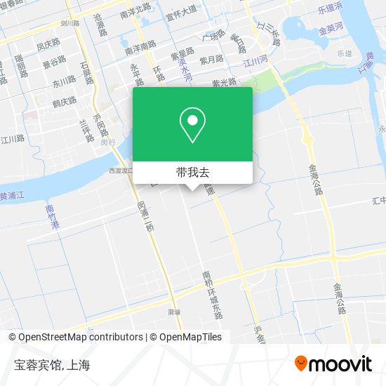 宝蓉宾馆地图