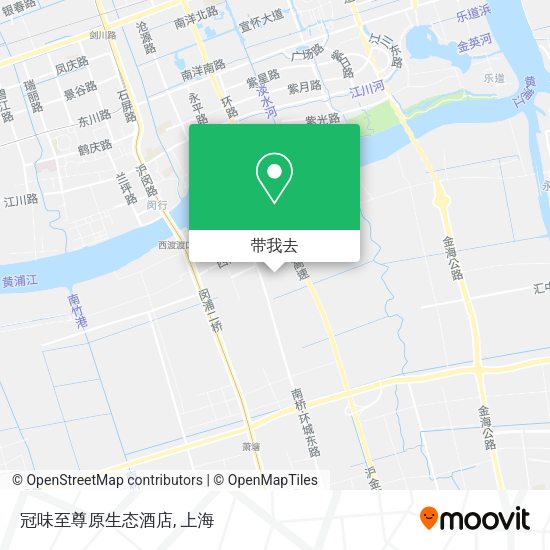 冠味至尊原生态酒店地图