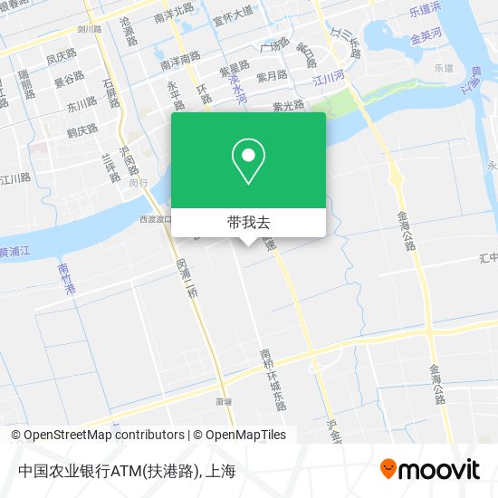 中国农业银行ATM(扶港路)地图
