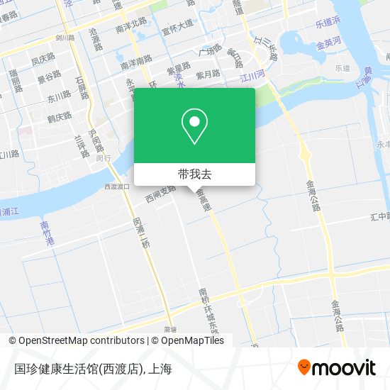 国珍健康生活馆(西渡店)地图