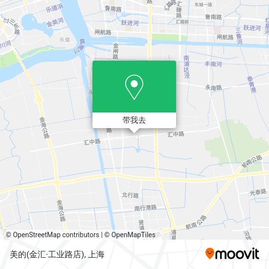 美的(金汇·工业路店)地图
