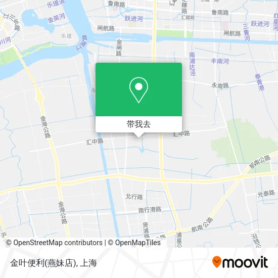 金叶便利(燕妹店)地图