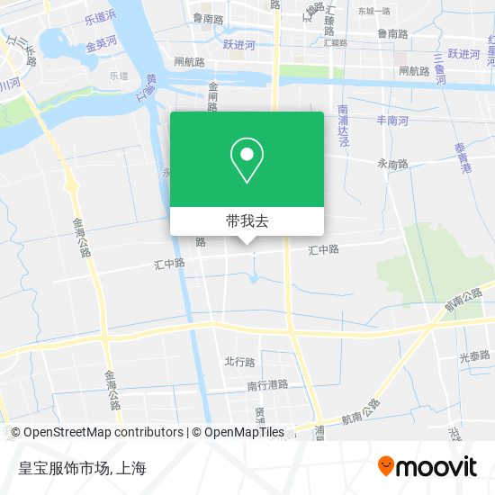 皇宝服饰市场地图