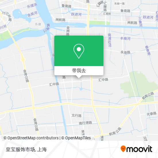 皇宝服饰市场地图