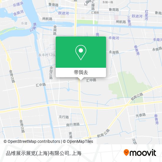 品维展示展览(上海)有限公司地图