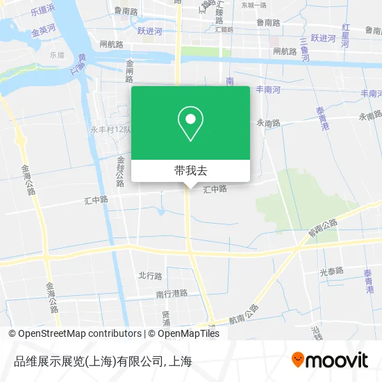 品维展示展览(上海)有限公司地图