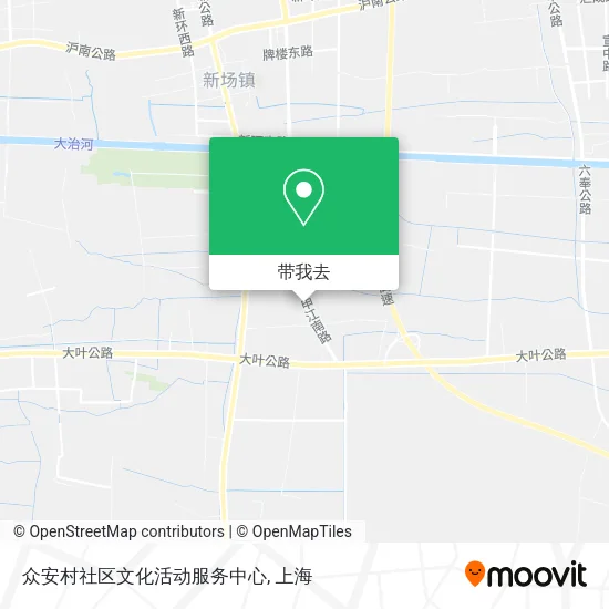 众安村社区文化活动服务中心地图
